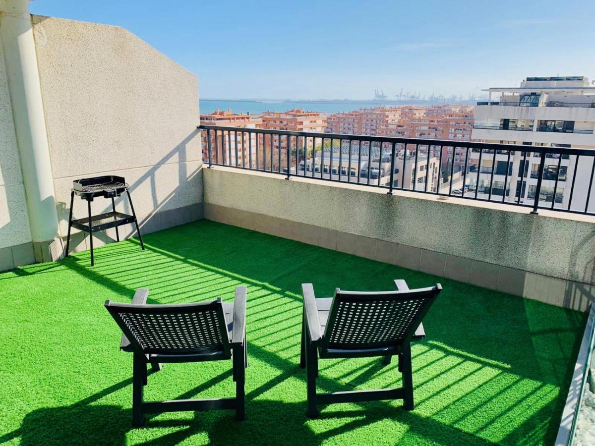 Non Stress Atico Duplex Con Vistas Al Mar Lejlighed Valencia Eksteriør billede